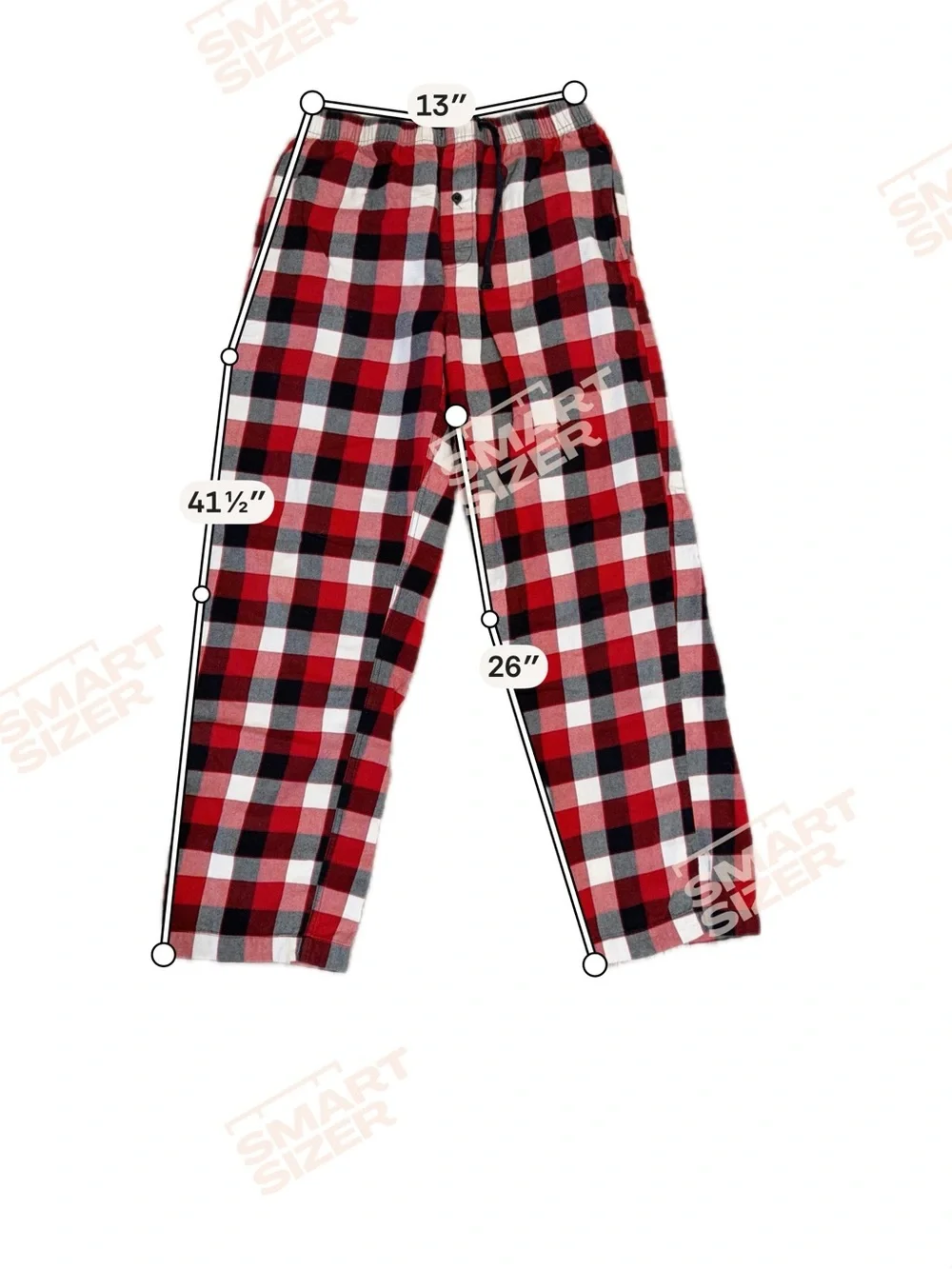 Goodfellow & Co Red Black White Plaid Lounge Pants